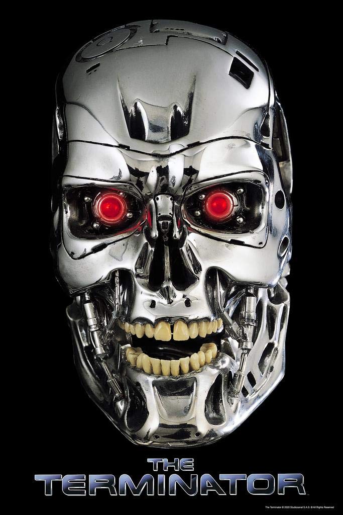 Amazon.co.jp: ラミネート ザ ターミネーター 公式 サイボーグ スカル